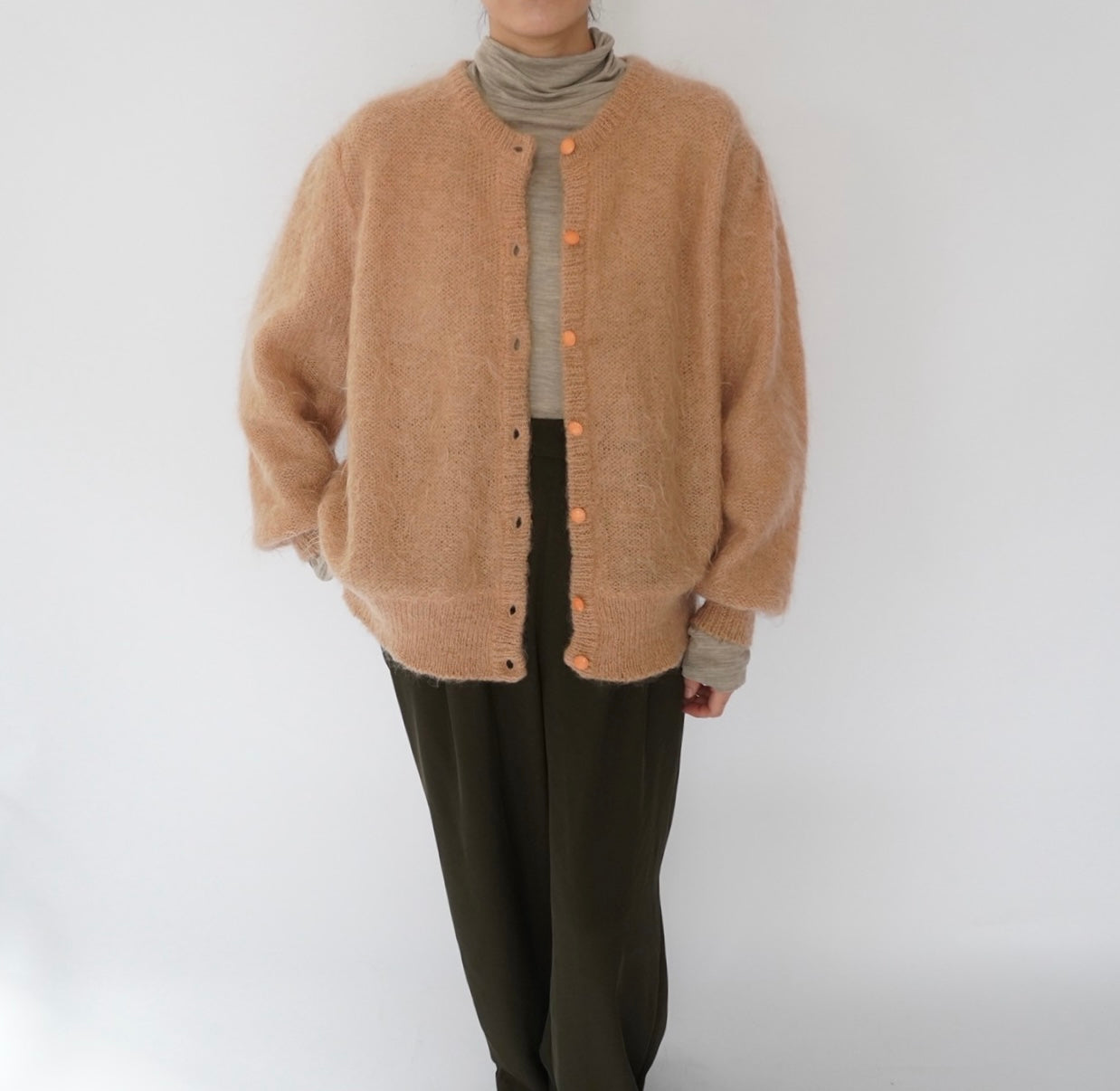 80s Mohair Knit Cardigan