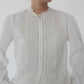 80s Lace Design Blouse