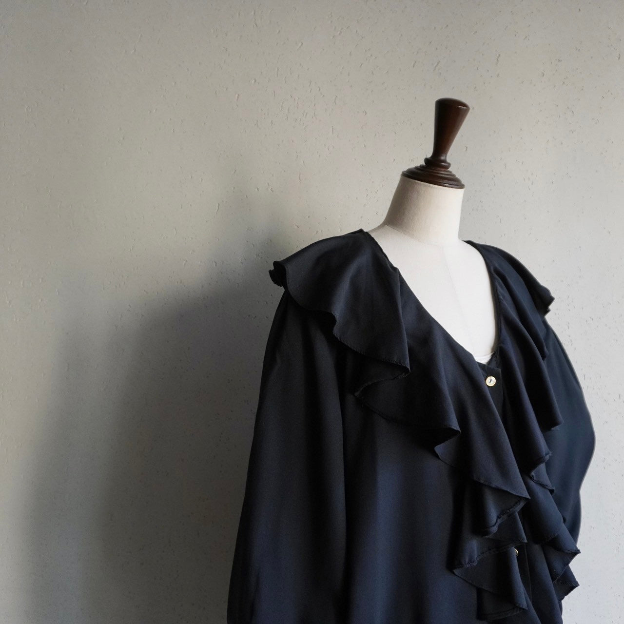 90s Ruffle Blouse Made in USA