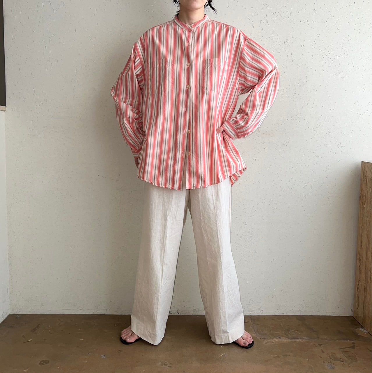 90s "EDDIE BAUER" Striped Shirt