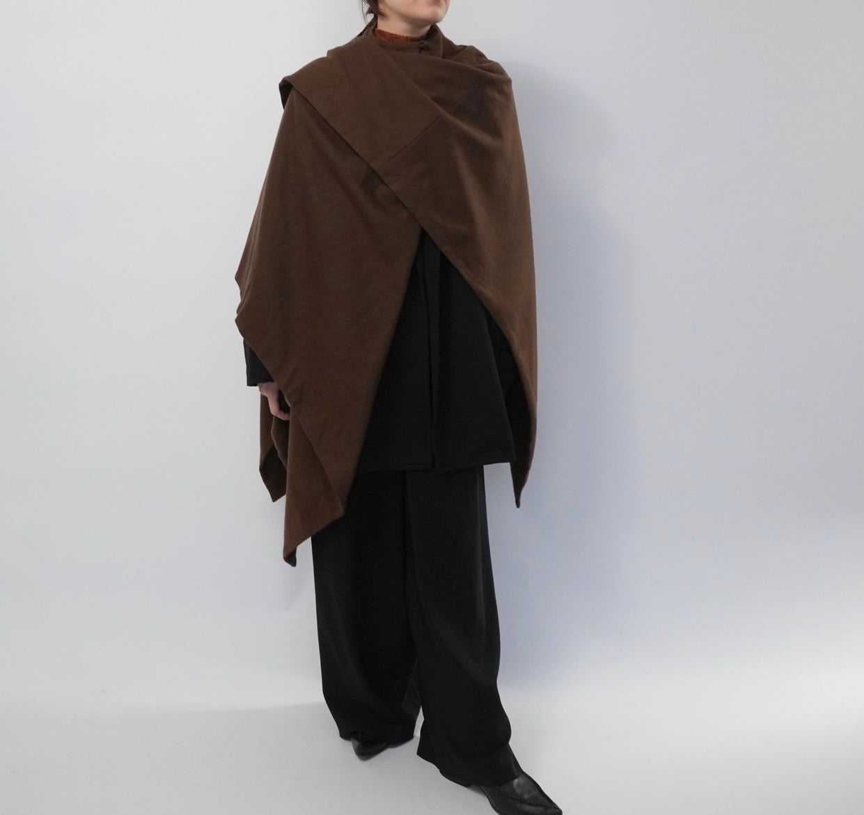 80s Brown Cape