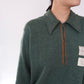 70s "Sears"  Half-Zip Sweater Made in USA Dead Stock