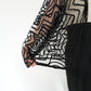 80s Cord Lace Design Robe