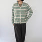 90s Striped Hooded Top