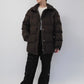 90s Brown Down Jacket