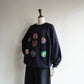 80s Patch Design Sweater