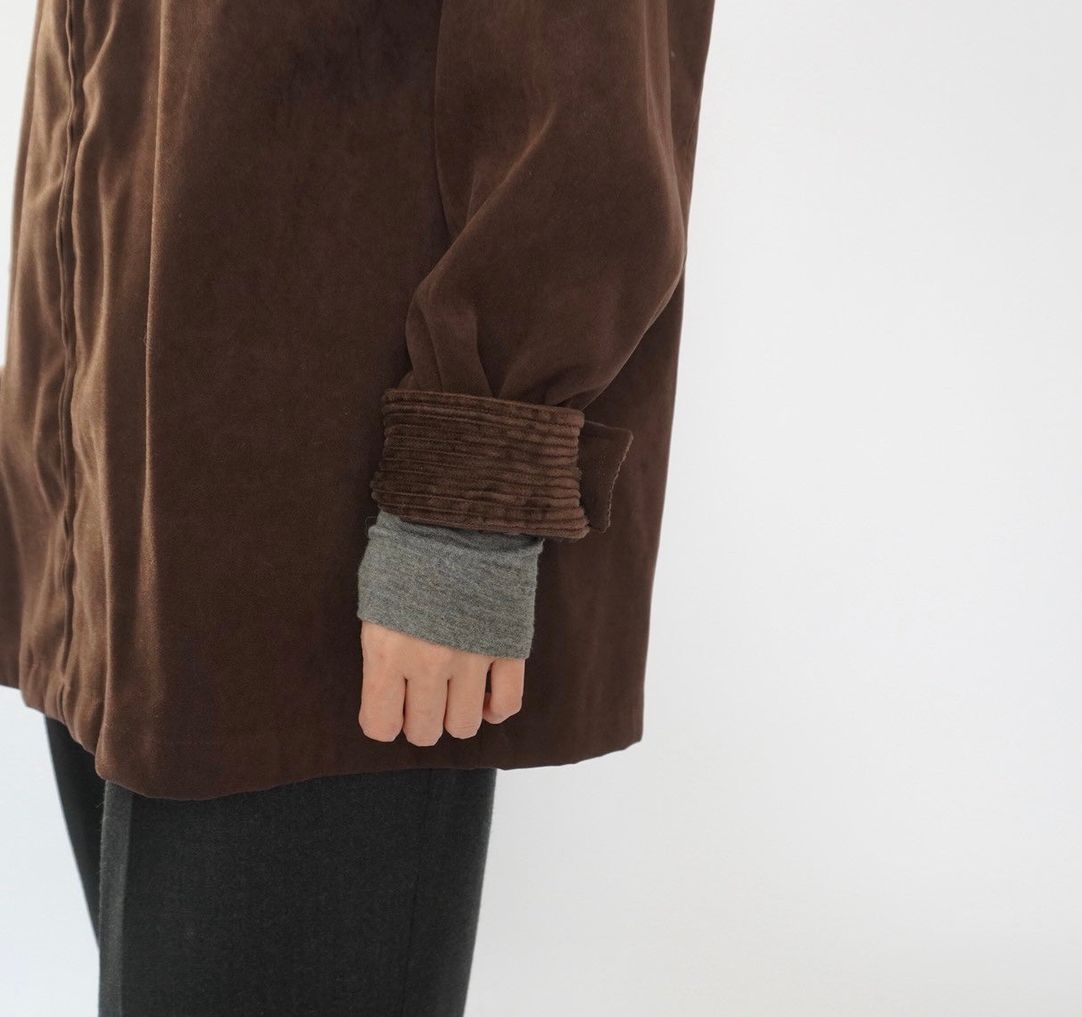 90s Zip Shirt Jacket