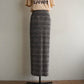 90s Pleated Print  Skirt