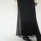 90s Black Sheer Skirt