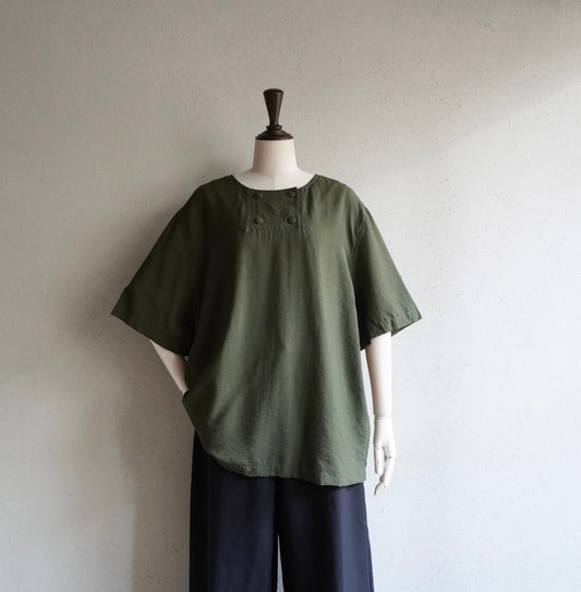 90s Khaki Blouse