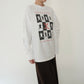 90s Printed Long Sleeves T-shirt Made in USA