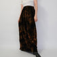 90s Velor Maxi Skirt