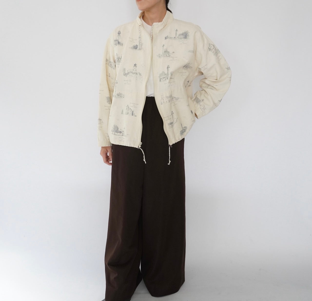 90s Printed Jacket