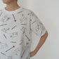 90s Printed T-shirt Made in France