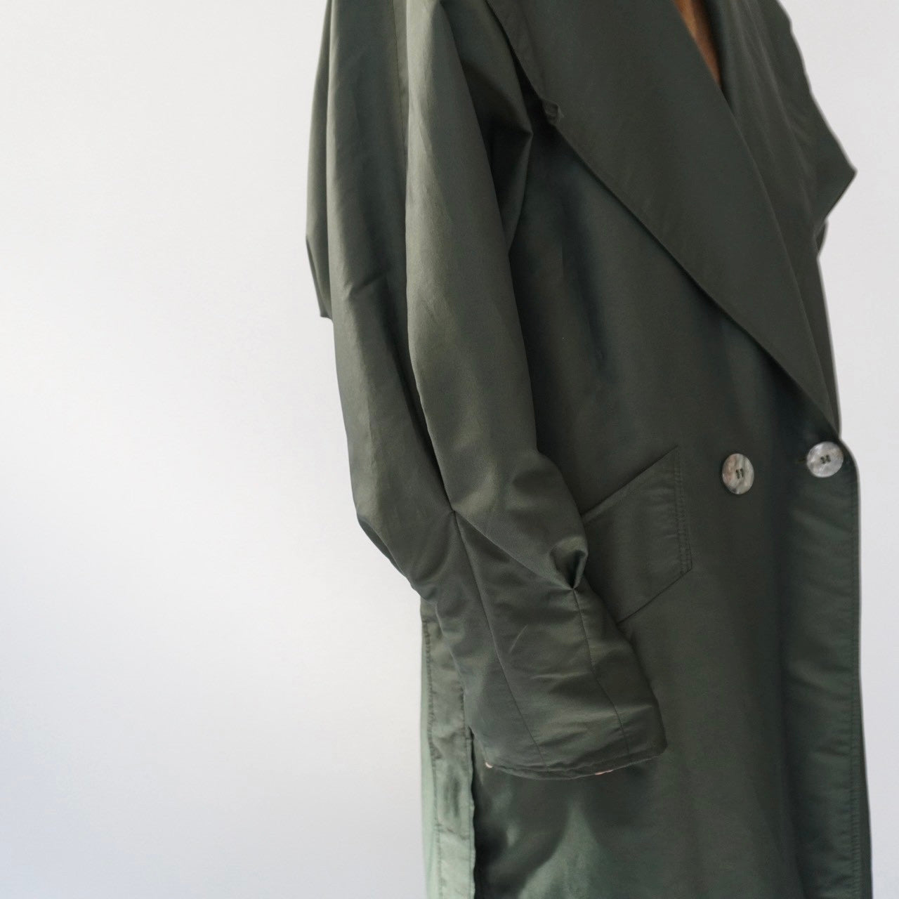 90s Design Light Coat Made in Poland