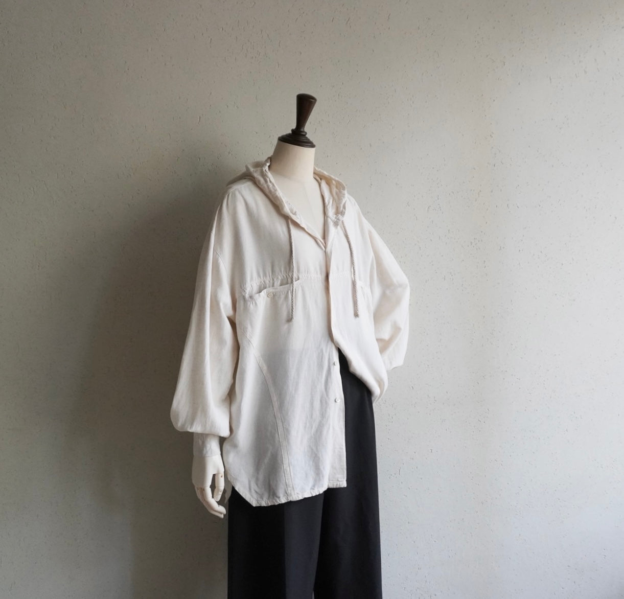 90s Hooded Shirt Made in Italy