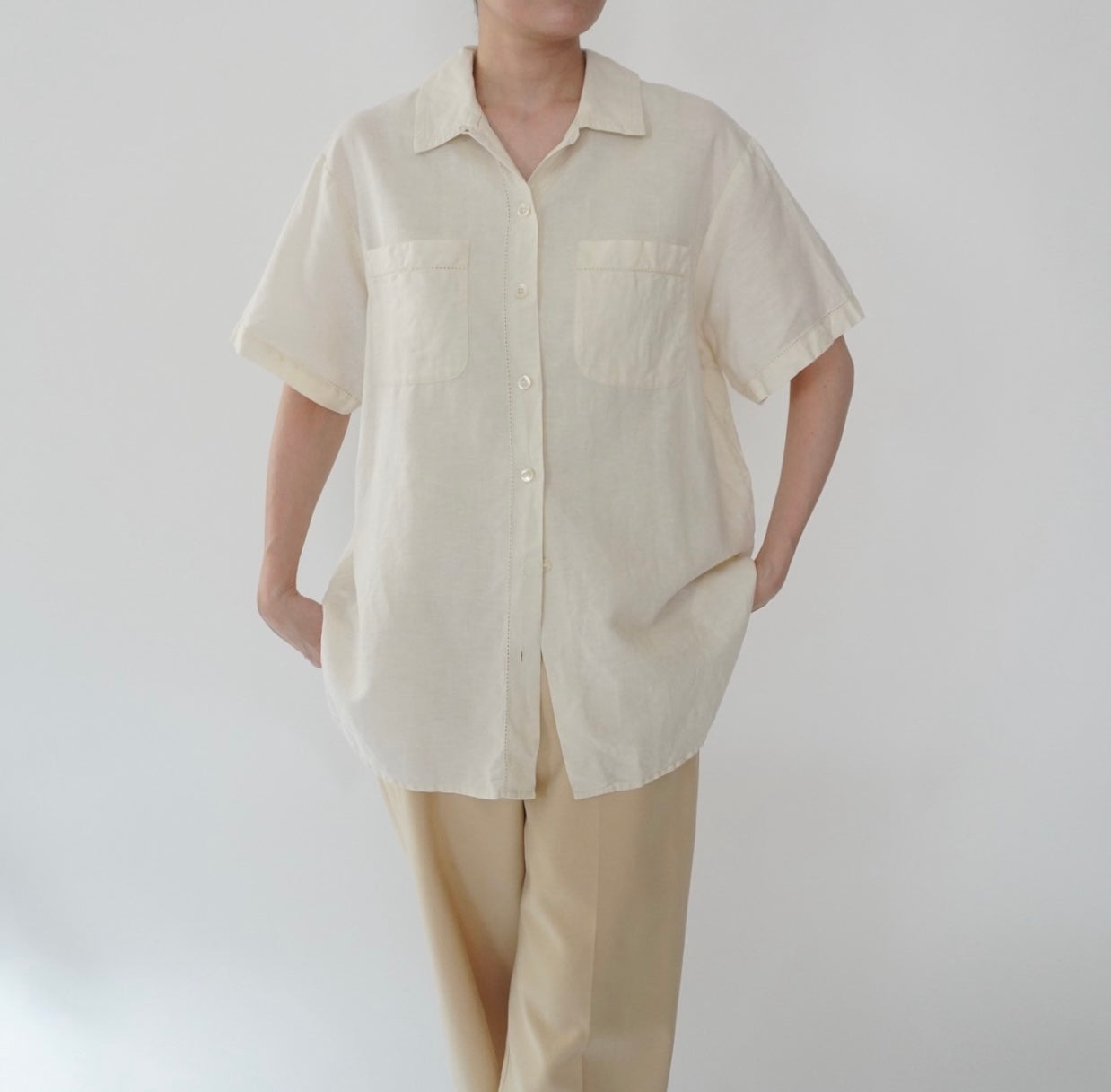 90s Linen Shirt