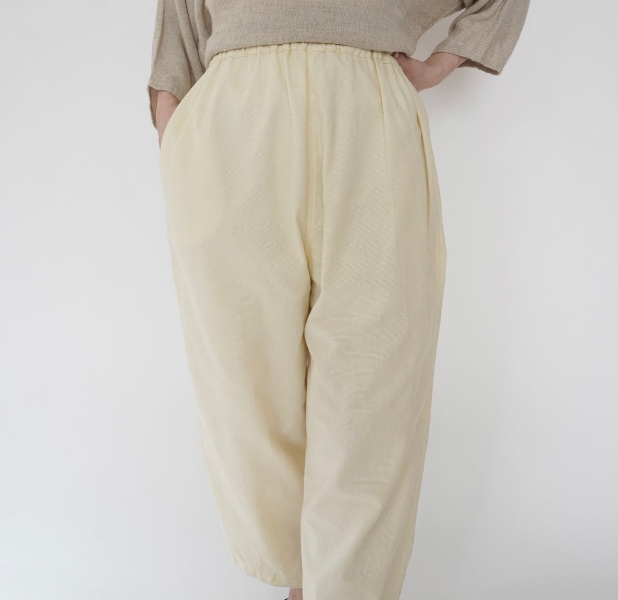 80s EURO Design Cotton Pants