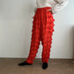 80s Rayon Fringe Pants