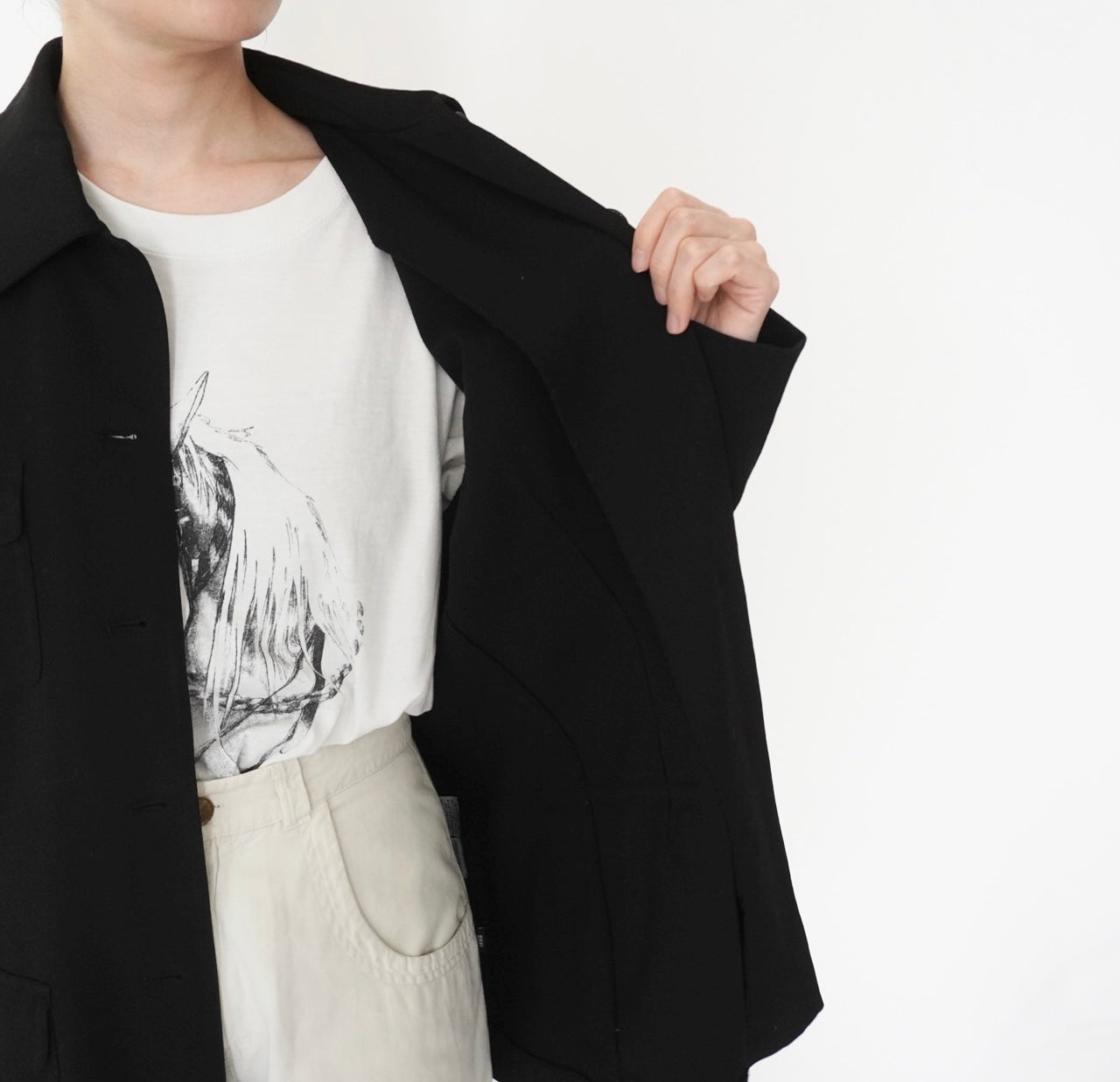 90s Black Jacket