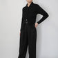 90s Black Ribbed Top