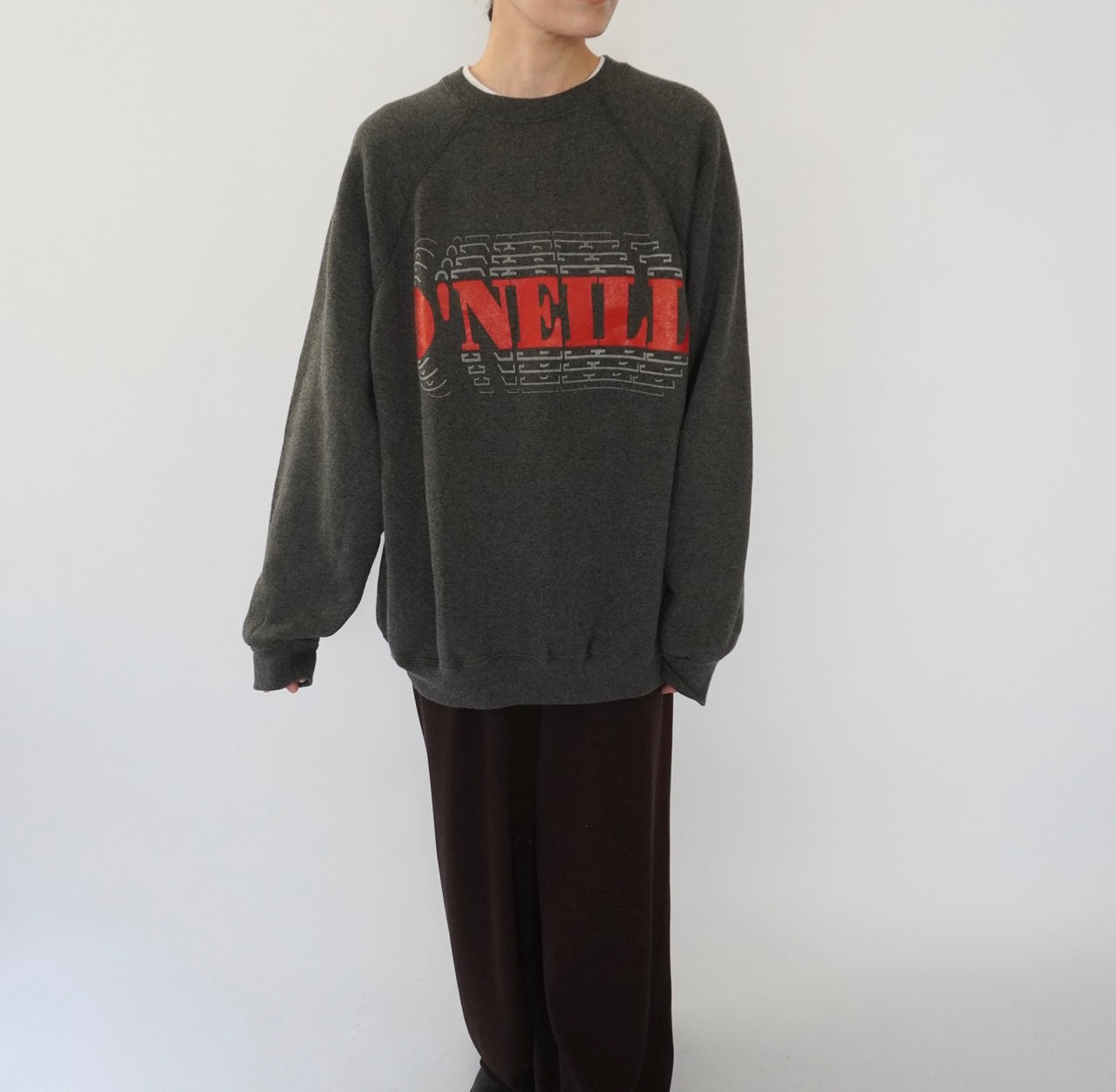 80s Printed Sweater Made in USA