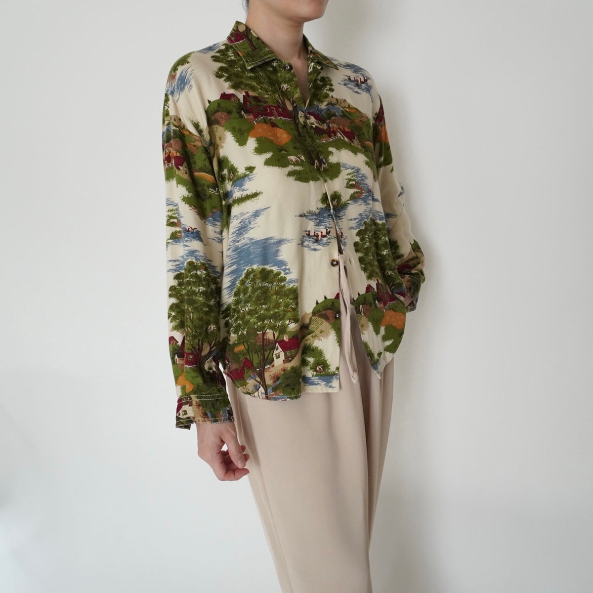 90s Printed Shirt