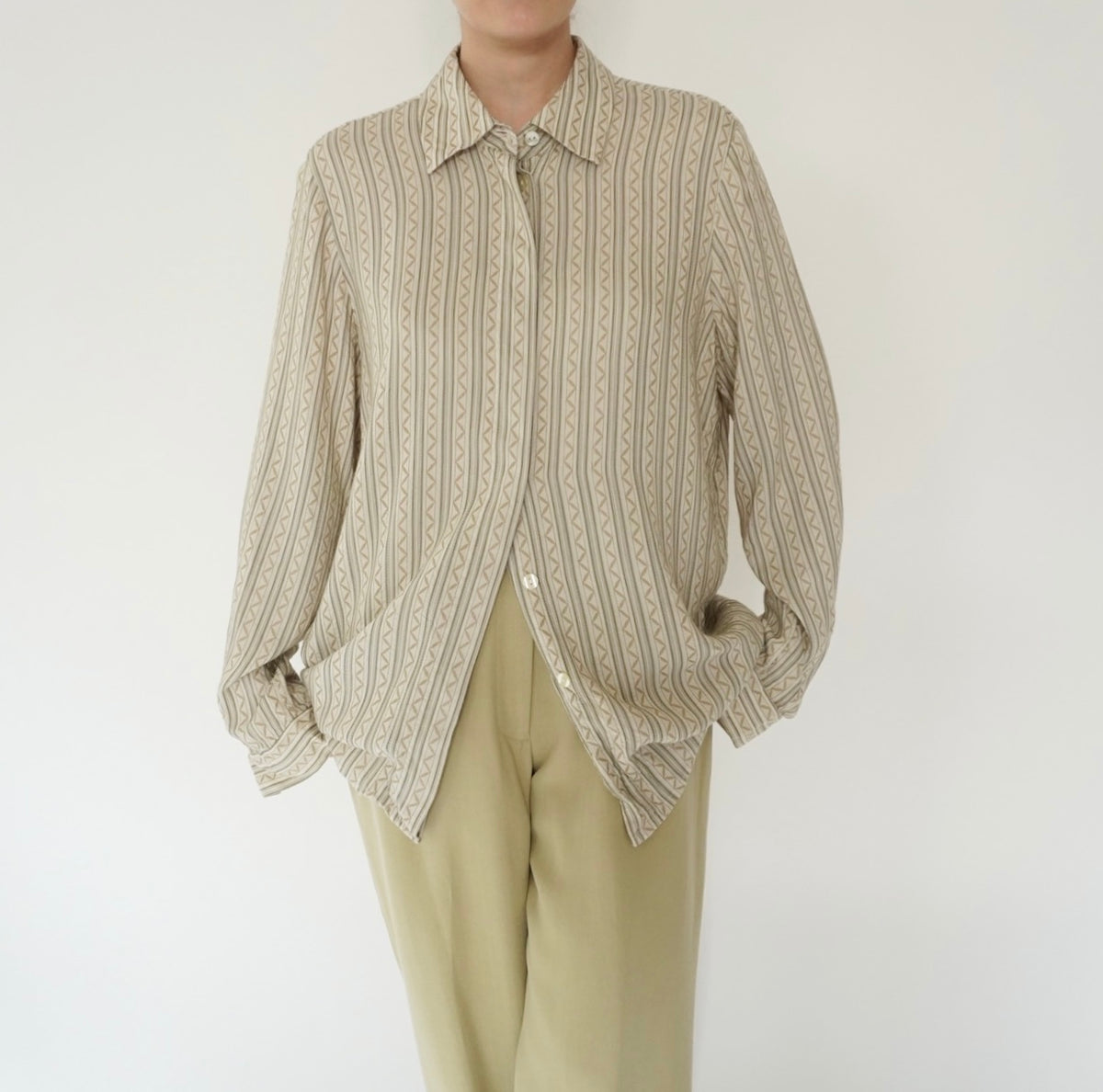 90s Pattern Shirt Made in Italy