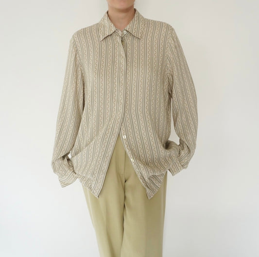 90s Pattern Shirt Made in Italy