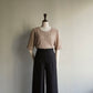 90s Pleated Top Made in USA