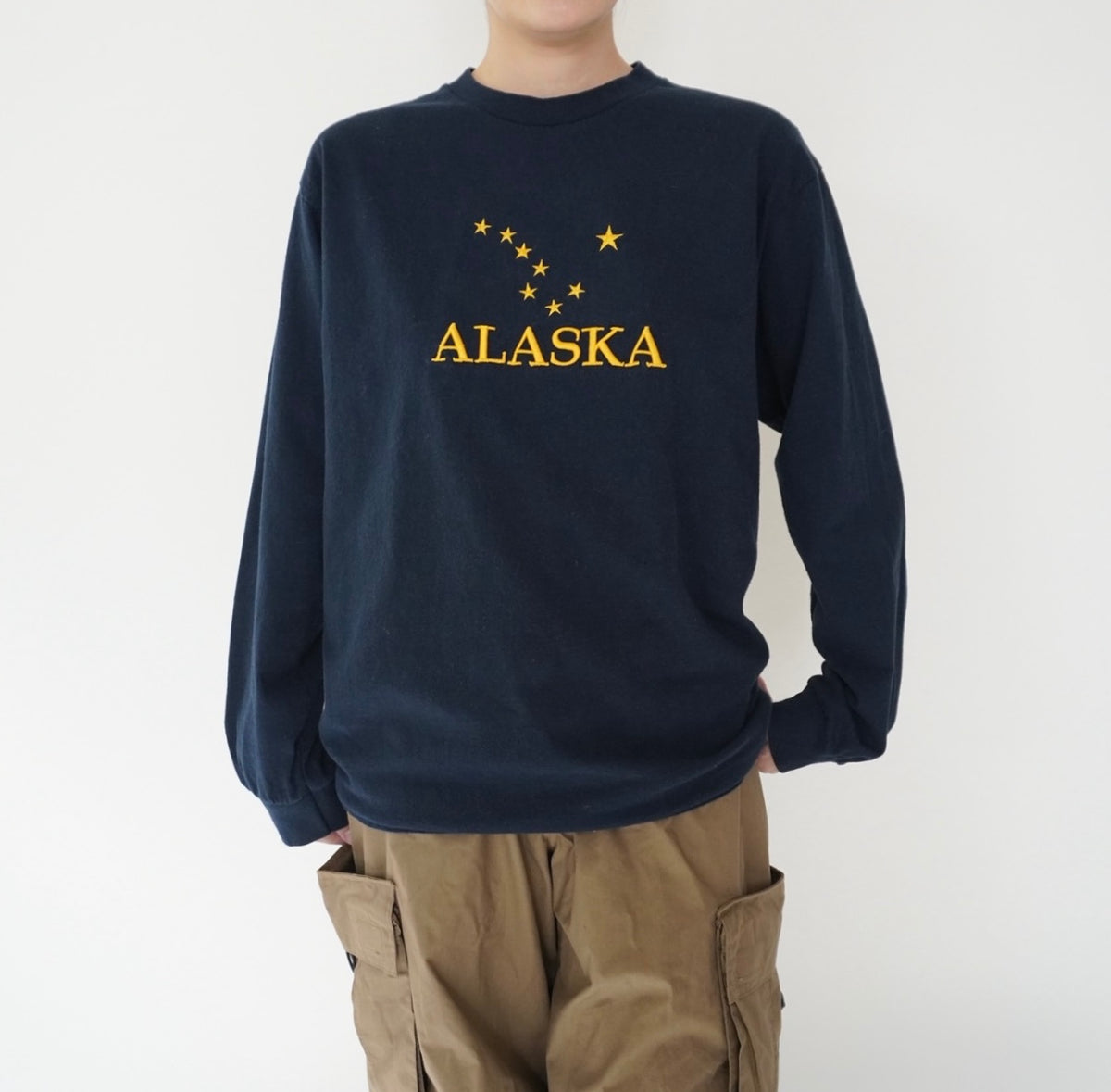 00s Embroidery Long Sleeves T-shirt