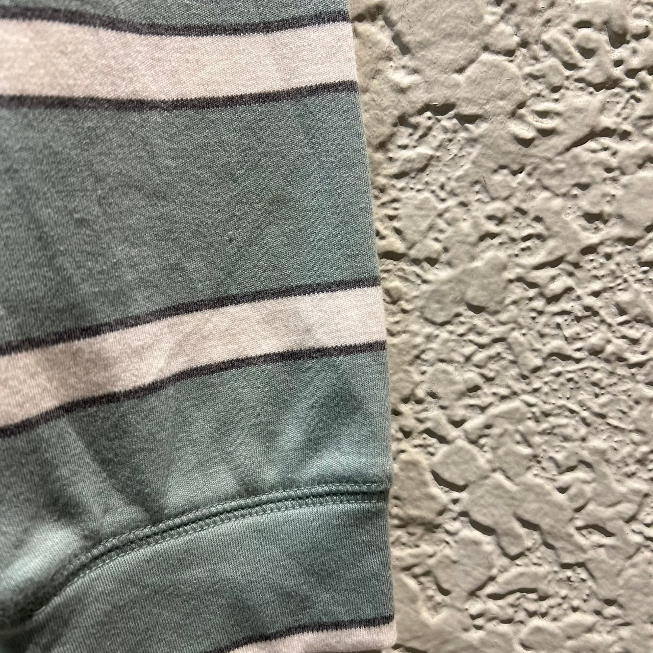 90s Striped Hooded Top