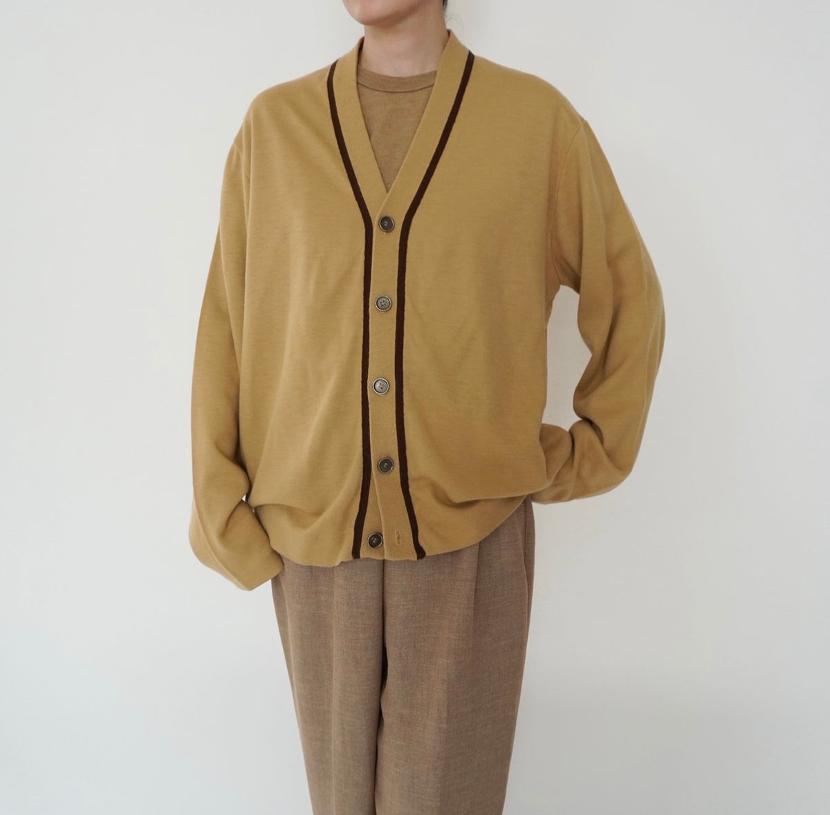 70s "TOWNCRAFT" Cardigan