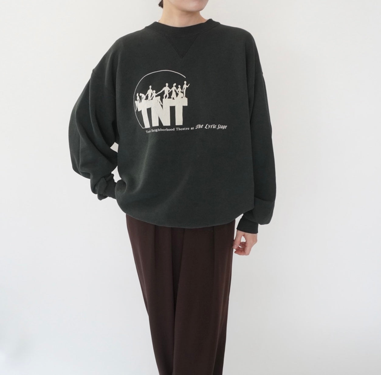 90s Printed Sweater