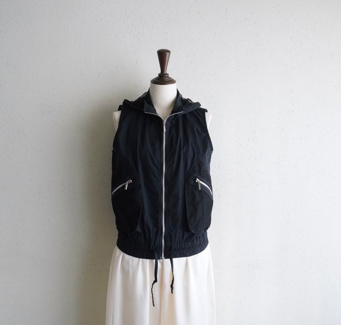 90s Mesh Design Cotton Vest