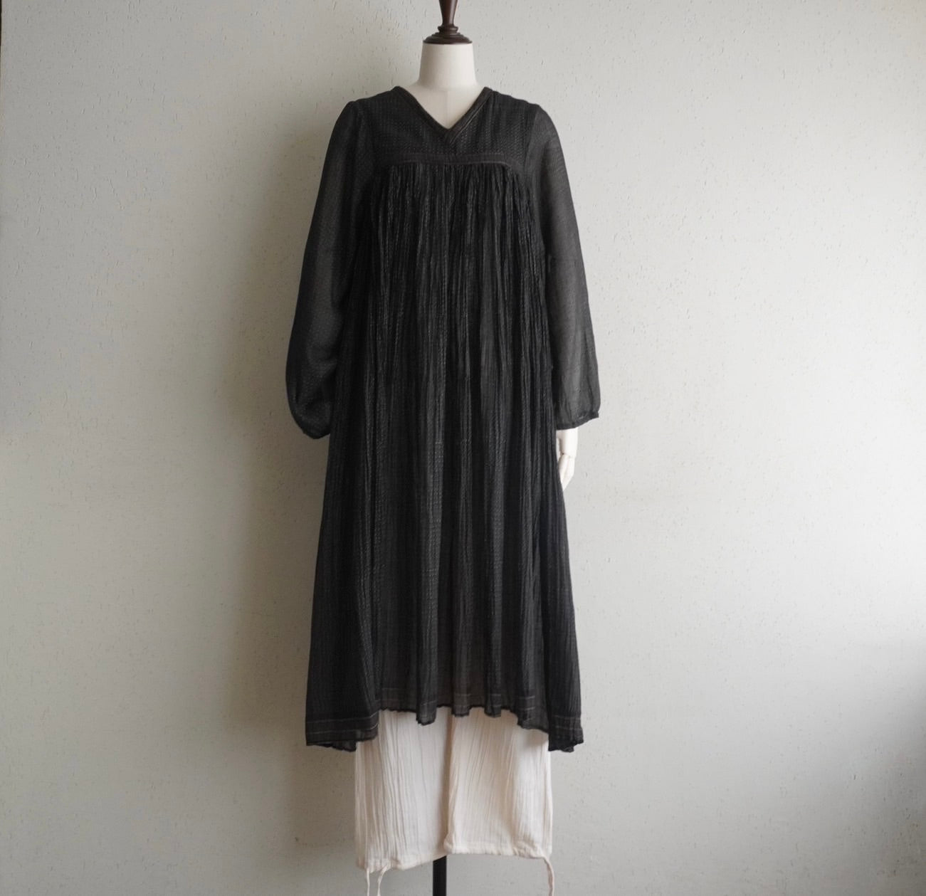 80s India Cotton Dress