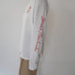 80s Printed Long Sleeves T-shirt Made in USA