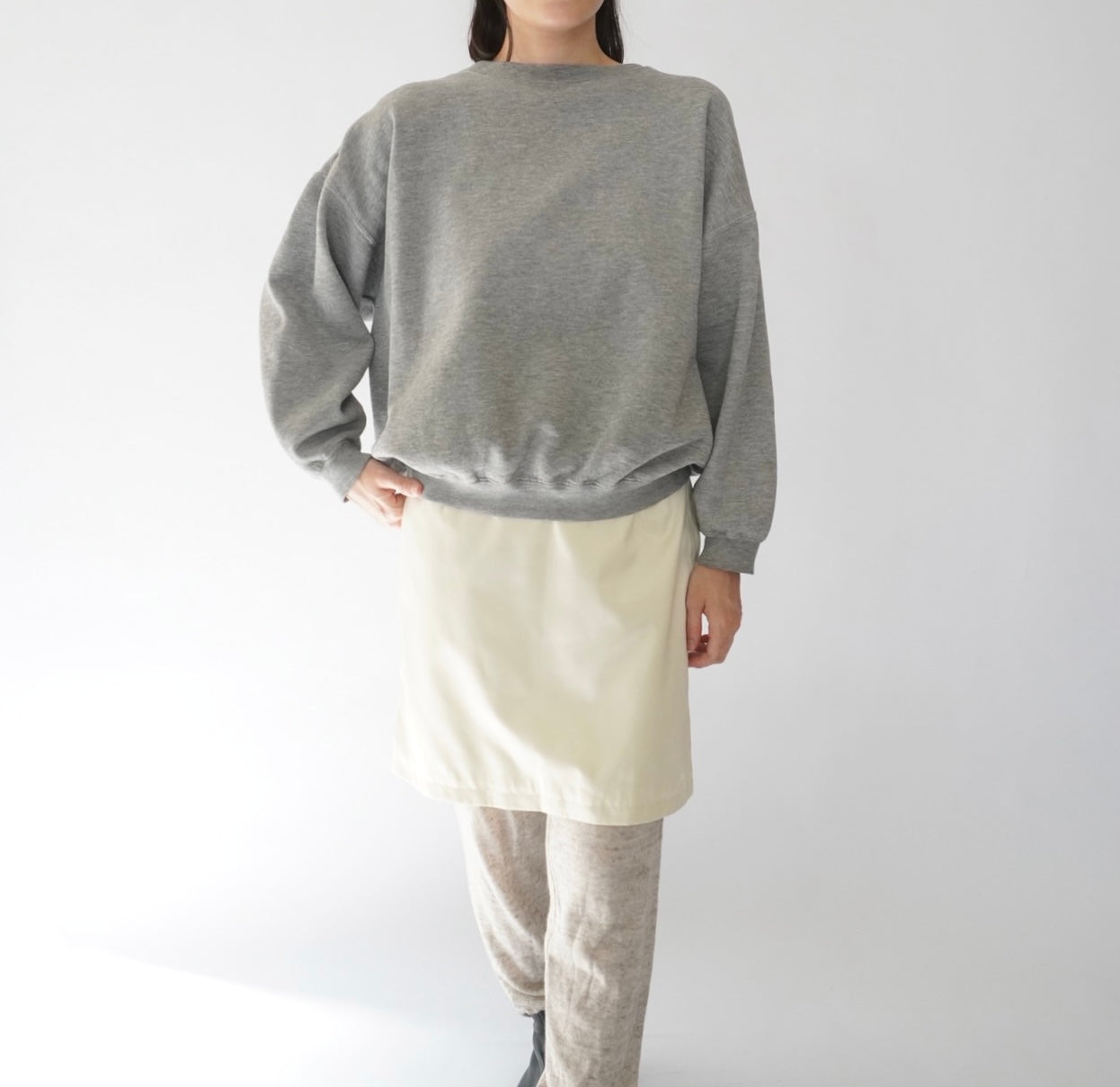 90s Gray Sweater