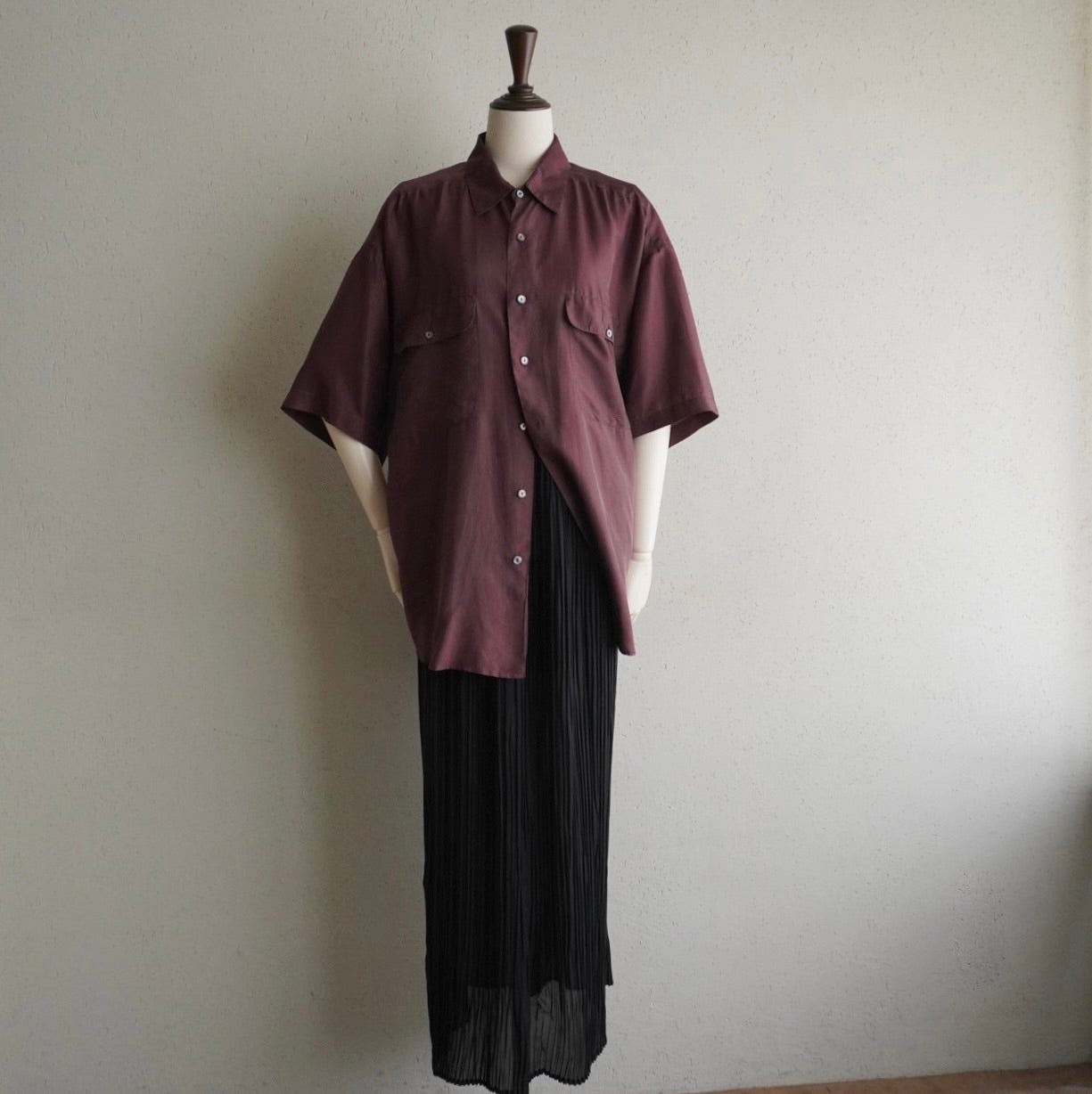 90s "ANN TAYLOR" Pleated Skirt Made in USA