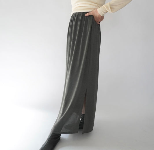 90s Slit Design Skirt