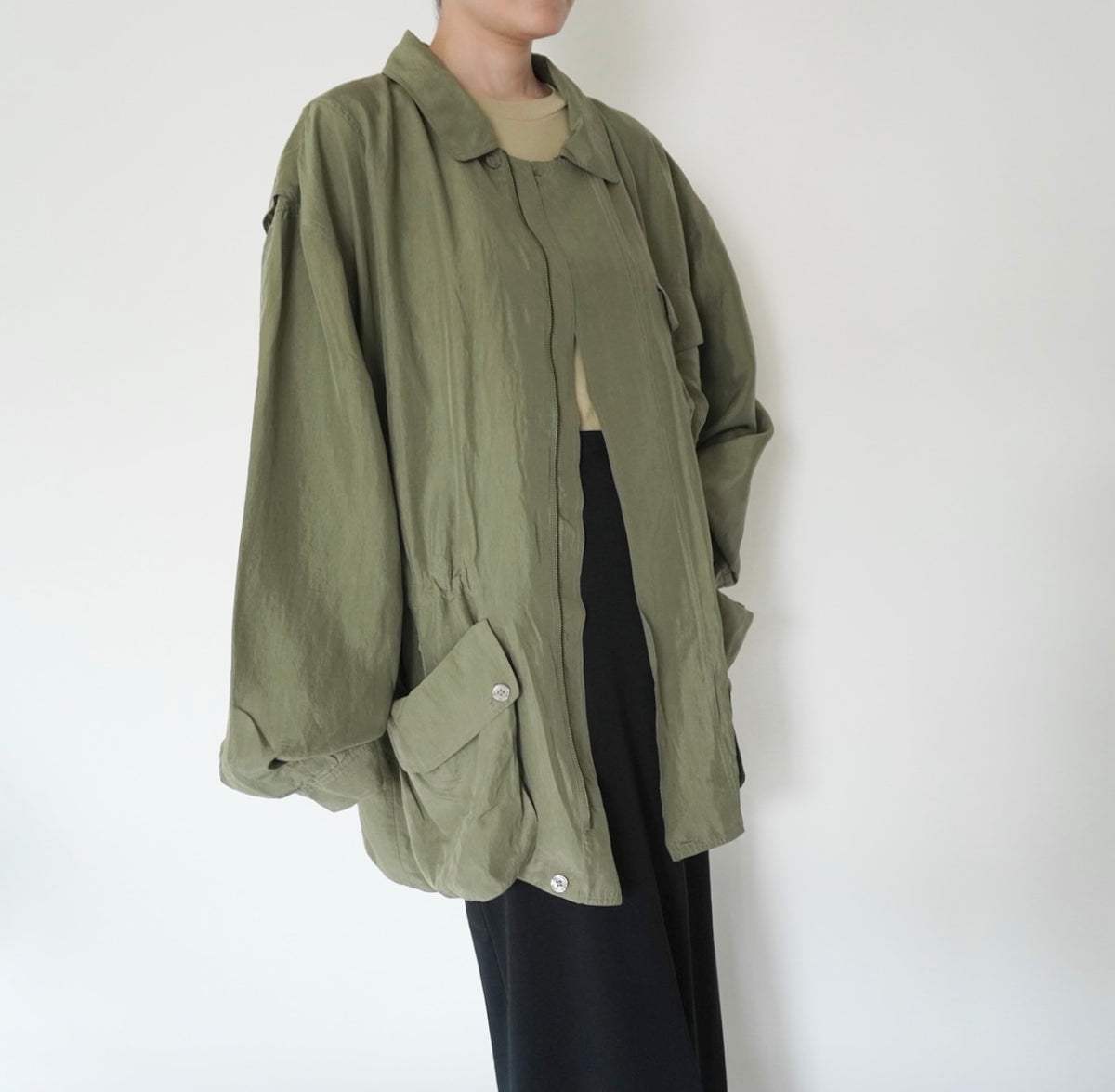 90s Silk Light Jacket