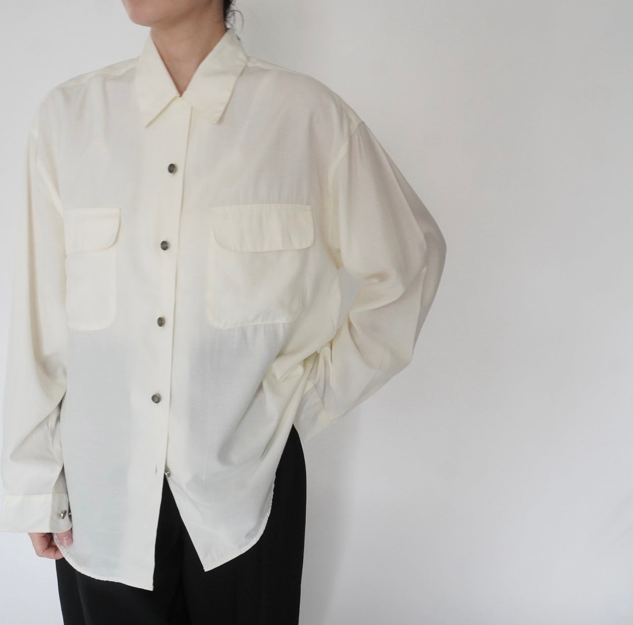 90s Ivory Shirt