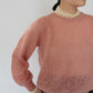 80s Pink Knit