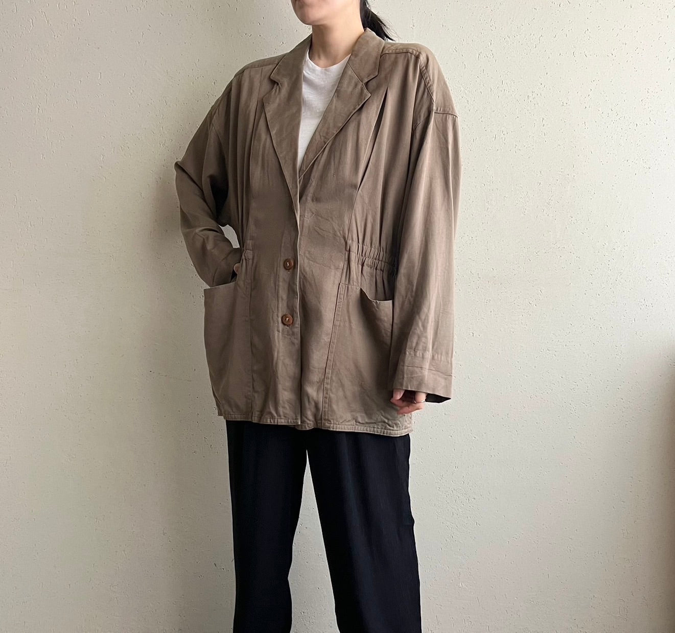 90s Rayon Jacket Made in France