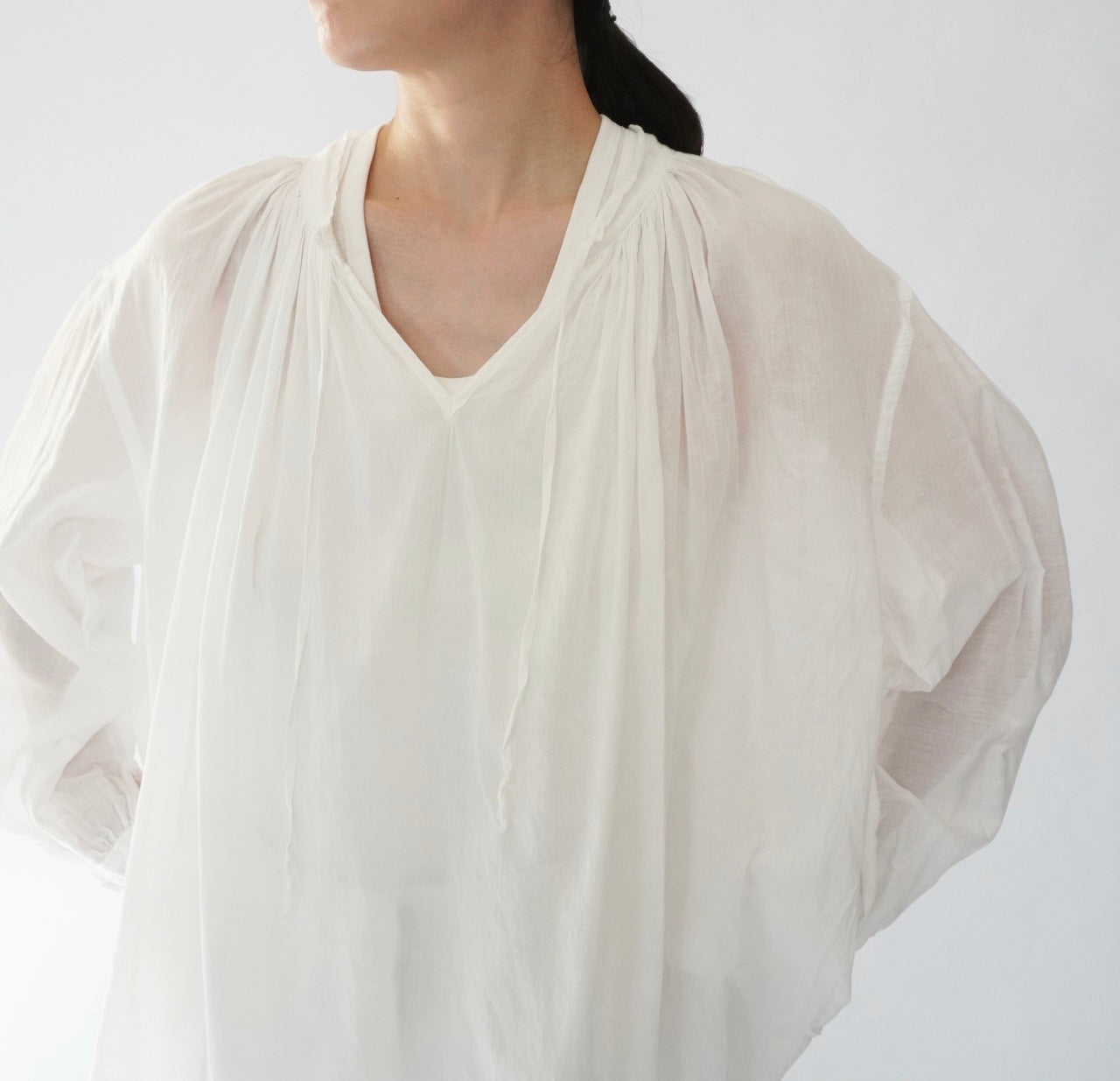 90s Cotton Tunic Made in USA