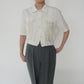 80s EURO Crochet Design Shirt