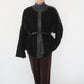 80s EURO Design Suede x Leather Jacket