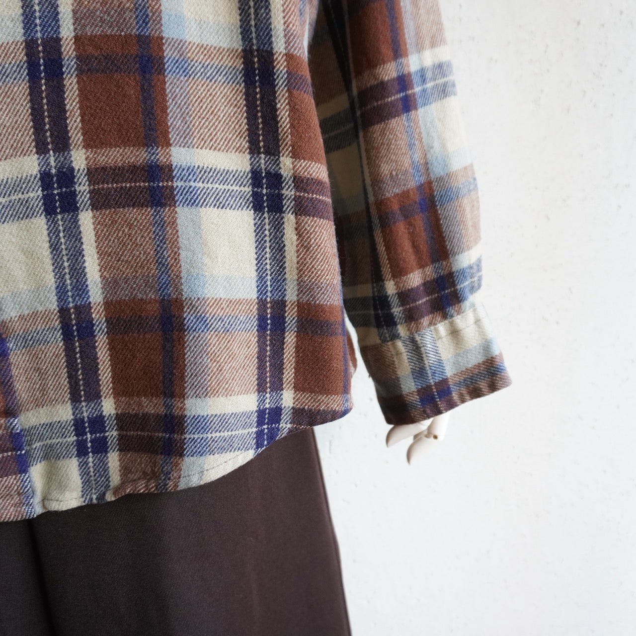 80s "Sears" Plaid Shirt