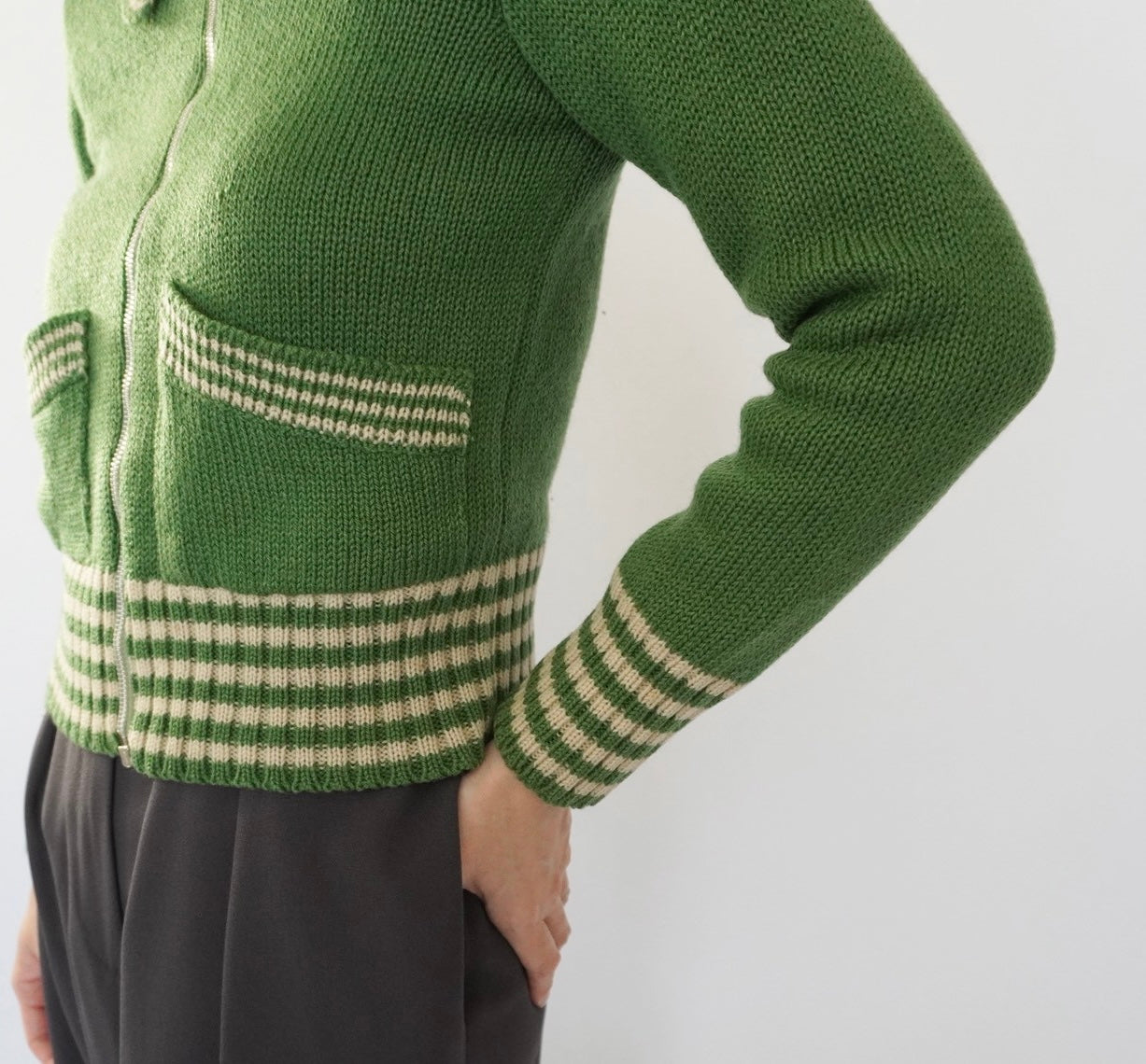 70s EURO Zip Knit