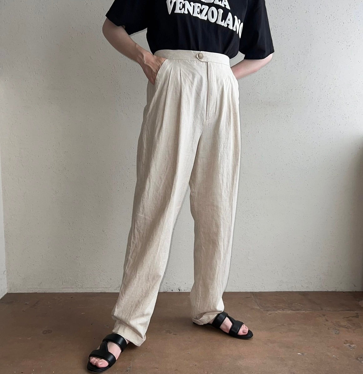 90s Linen Pants